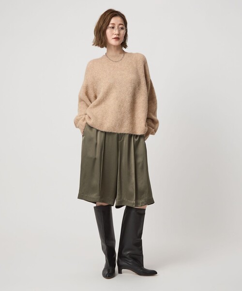 セール】＜conte＞シャギー クルーネックニット（ニット/セーター