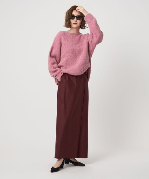 sasuke04様conte コンテ　シャギークルーネックニット sasuke04様conte コンテ シャギークルーネックニット