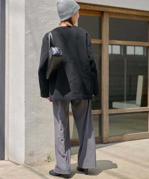 セール】《追加2》スーパーファインビーバークルーネックコート