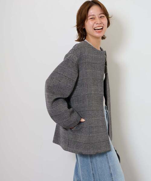 セール】《追加2》スーパーファインビーバークルーネックコート