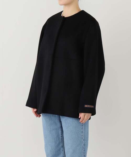 セール】《追加2》スーパーファインビーバークルーネックコート