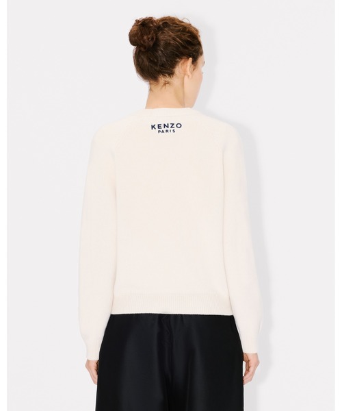 KENZO（ケンゾー）の「'Boke Flower' エンブロイダリー ウール ジャンパー（その他トップス・レディース・ホワイト系その他・SMALL/MEDIUM/X-SMALL）」の4枚目の写真