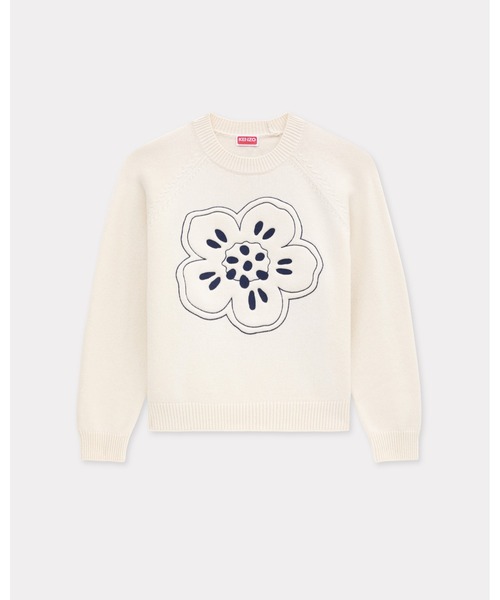 KENZO（ケンゾー）の「'Boke Flower' エンブロイダリー ウール ジャンパー（その他トップス・レディース・ホワイト系その他・SMALL/MEDIUM/X-SMALL）」の6枚目の写真