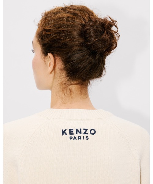 KENZO（ケンゾー）の「'Boke Flower' エンブロイダリー ウール ジャンパー（その他トップス・レディース・ホワイト系その他・SMALL/MEDIUM/X-SMALL）」の2枚目の写真