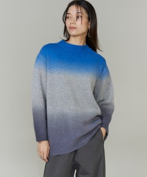 INED | グラデーションニットプルオーバー《YVON》(ニット/セーター)