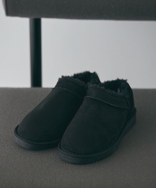 AMERICAN HOLIC(アメリカンホリック)の「【整履き】ムートンブーツ(ブーツ・レディース・ブラック/キャメル・M/S/L)」の9枚目の写真