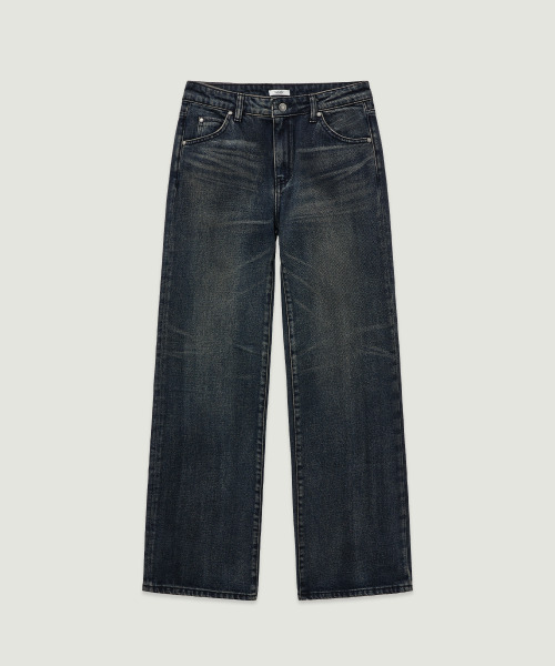 LMOOD(エルムード)の「デボンワイドデニムミッドナイトブルー(デニムパンツ・レディース・その他・38/36/34)」の3枚目の写真