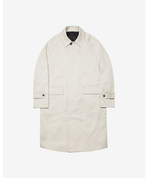 sortie(ソルティ)の「Bonheur Cotton Balmacaan Coat (Ivory)(チェスターコート・メンズ・その他・LARGE/MEDIUM/X-LARGE)」の1枚目の写真