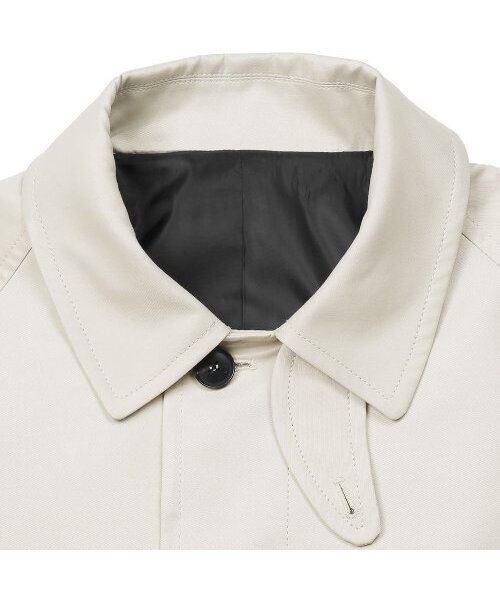 sortie(ソルティ)の「Bonheur Cotton Balmacaan Coat (Ivory)(チェスターコート・メンズ・その他・LARGE/MEDIUM/X-LARGE)」の3枚目の写真