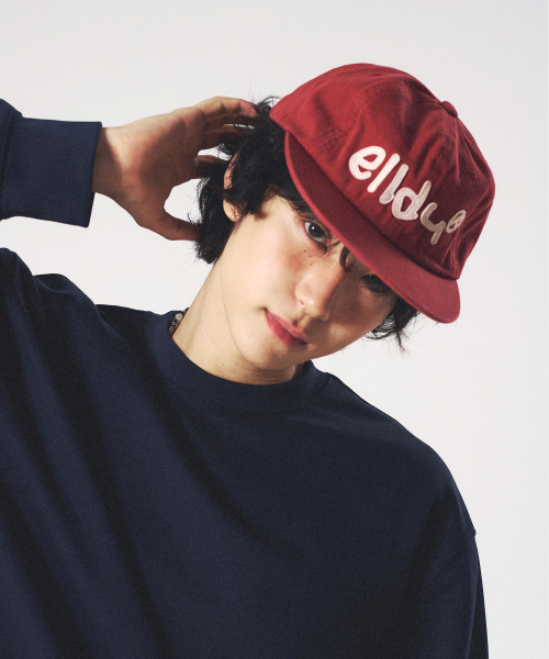 elldu(エルドゥ)の「エルドゥ アプリケ-アプリ バーガンディ(キャップ・レディース・その他・OS)」の4枚目の写真