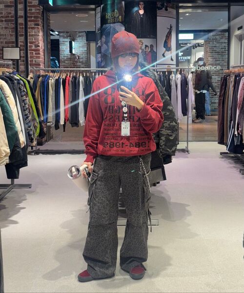SCHISM INDUCING(スキズムインデューシング)の「CAMOUFLAGE CARGO PANTS CHARCOAL(その他パンツ・レディース・その他・LARGE)」の17枚目の写真