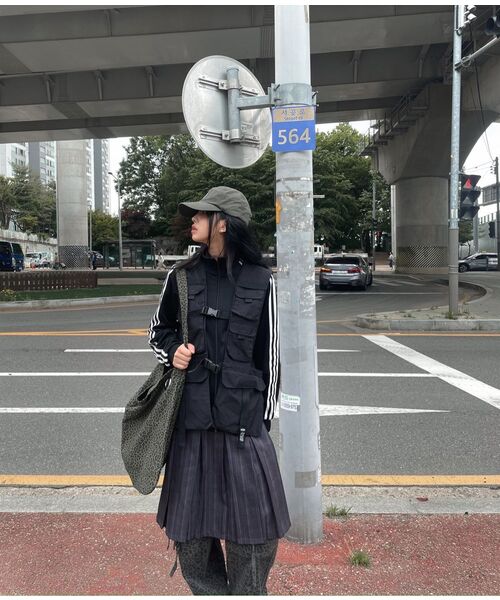 SCHISM INDUCING(スキズムインデューシング)の「CAMOUFLAGE CARGO PANTS CHARCOAL(その他パンツ・レディース・その他・LARGE)」の19枚目の写真