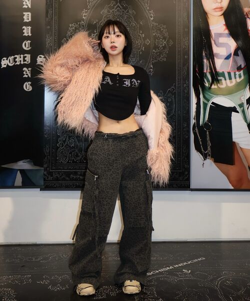 SCHISM INDUCING(スキズムインデューシング)の「CAMOUFLAGE CARGO PANTS CHARCOAL(その他パンツ・レディース・その他・LARGE)」の7枚目の写真