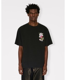 KENZO（ケンゾー）の「'KENZO Wild Tiger' エンブロイダリー オーバーサイズ Tシャツ イン コットン（Tシャツ/カットソー）」
