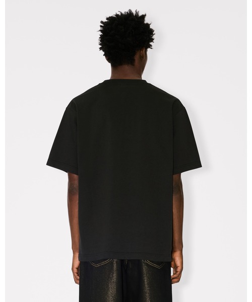 KENZO（ケンゾー）の「'KENZO Wild Tiger' エンブロイダリー オーバーサイズ Tシャツ イン コットン（Tシャツ/カットソー・メンズ・ブラック系その他5・X-LARGE/LARGE/MEDIUM/SMALL/XX-LARGE/X-SMALL）」の2枚目の写真