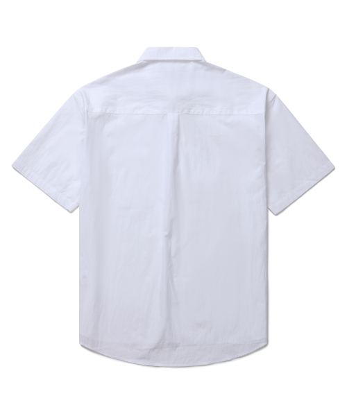 CONNECT KINLOCH(コネクトキンロック)の「コットン/ナイロンエッセンシャル半袖シャツ(ホワイト)(シャツ/ブラウス・メンズ・その他・X-LARGE/LARGE/MEDIUM)」の2枚目の写真