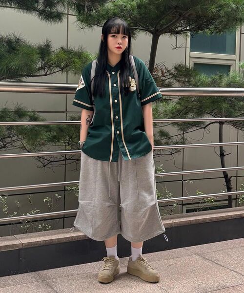MASSNOUN(マスノウン)の「パート8バミューダバルーンショートパンツショーツMSISP001-GY(その他パンツ・レディース・その他・MEDIUM/LARGE)」の14枚目の写真