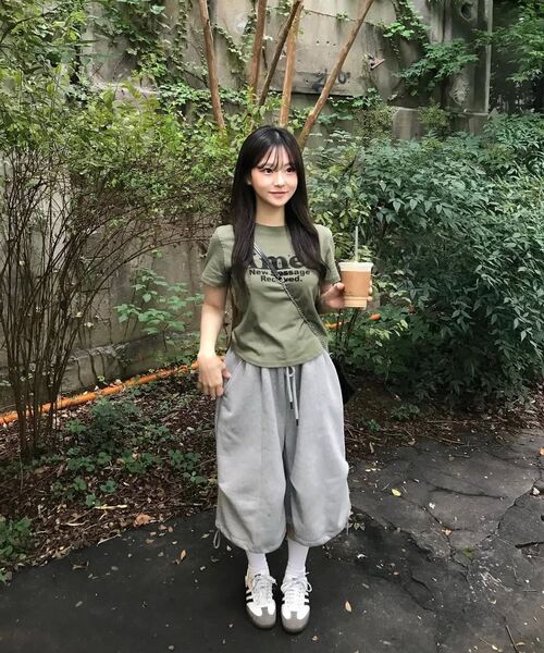 MASSNOUN(マスノウン)の「パート8バミューダバルーンショートパンツショーツMSISP001-GY(その他パンツ・レディース・その他・MEDIUM/LARGE)」の8枚目の写真