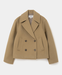 UNIFORM BRIDGE(���j�t�H�[���u���b�W)��wool pea coat(womens) beige(�_�b�t���R�[�g)