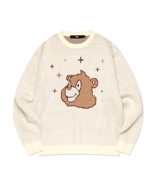LMCの「BEAR KNIT SWEATER cream(ニット/セーター・レディース・その他・LARGE/X-LARGE)」の1枚目の写真