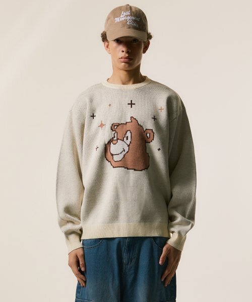 LMCの「BEAR KNIT SWEATER cream(ニット/セーター・レディース・その他・LARGE/X-LARGE)」の3枚目の写真