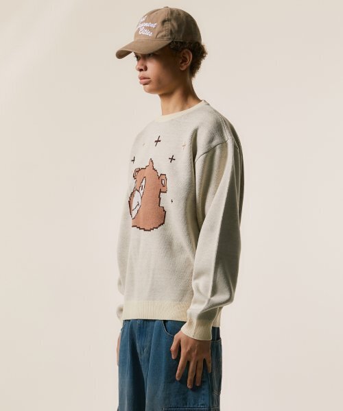 LMCの「BEAR KNIT SWEATER cream(ニット/セーター・レディース・その他・LARGE/X-LARGE)」の4枚目の写真