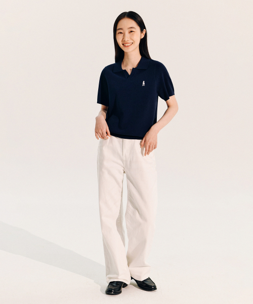 YALE(イェール)の「ウィメンズコンフォートクールスリットネックポロニットブラック(Tシャツ/カットソー・レディース・その他・LARGE/MEDIUM/SMALL)」の10枚目の写真
