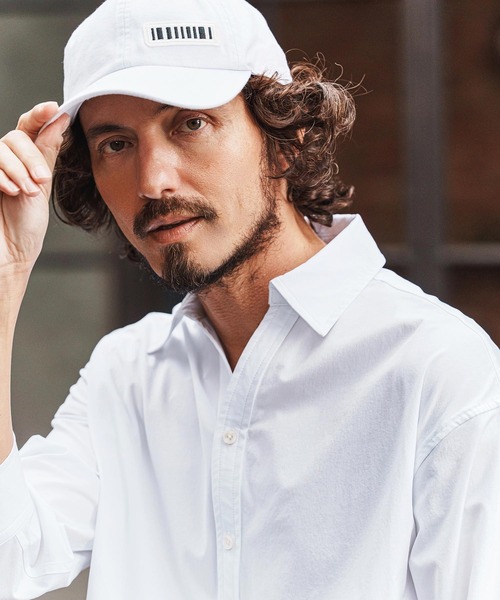 felkod（フィルコッド）の「ms6344-Cool Touch Tuck Shirts 七分袖シャツ(F26S110)（シャツ/ブラウス・メンズ・ホワイト/ネイビー・S/M/L）」の5枚目の写真