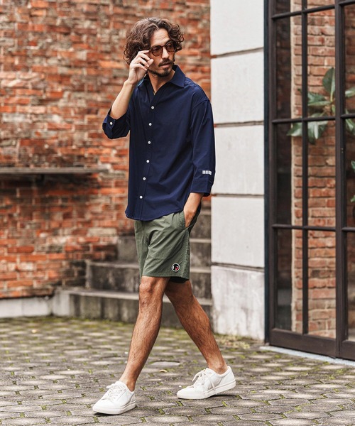 felkod（フィルコッド）の「ms6344-Cool Touch Tuck Shirts 七分袖シャツ(F26S110)（シャツ/ブラウス・メンズ・ホワイト/ネイビー・S/M/L）」の13枚目の写真