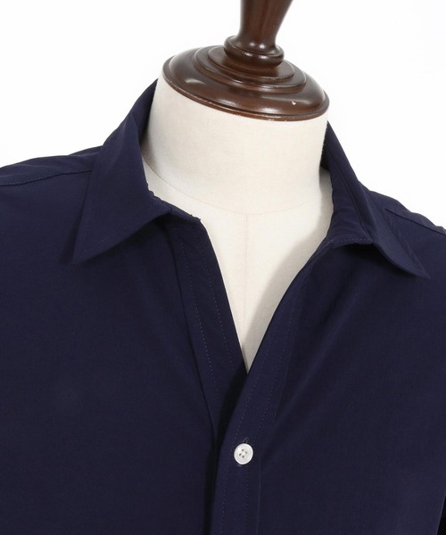 felkod（フィルコッド）の「ms6344-Cool Touch Tuck Shirts 七分袖シャツ(F26S110)（シャツ/ブラウス・メンズ・ホワイト/ネイビー・S/M/L）」の20枚目の写真