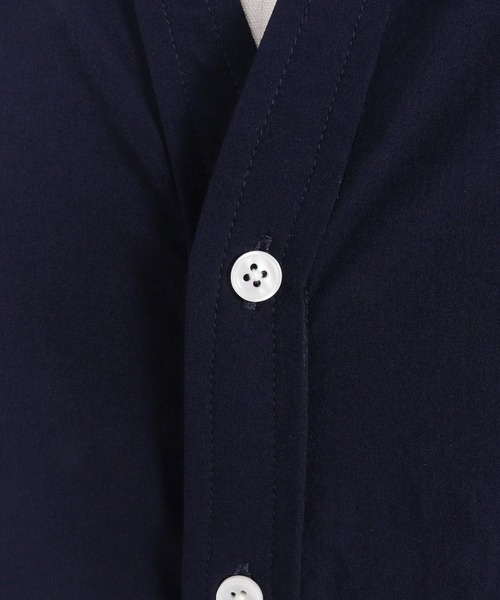 felkod（フィルコッド）の「ms6344-Cool Touch Tuck Shirts 七分袖シャツ(F26S110)（シャツ/ブラウス・メンズ・ホワイト/ネイビー・S/M/L）」の22枚目の写真