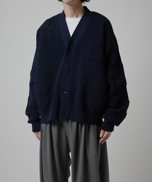 Lui's（ルイス）の「フラワーモチーフカーディガン（カーディガン/ボレロ）」