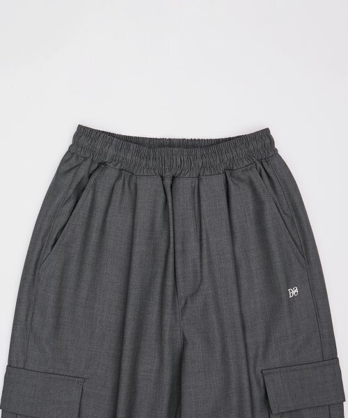 DYSFUNCT(ディスファンクト)の「Clock Wide String Cargo Jogger Slacks Pants (GRAY)(スウェットパンツ・レディース・その他・LARGE/MEDIUM/SMALL)」の9枚目の写真