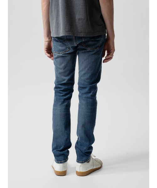 Nudie Jeans（ヌーディージーンズ）の「Nudie Jeans/ヌーディージーンズ Lean Dean / スリムテーパードジーンズ / Blue Dawn（デニムパンツ・メンズ・ライトブルー・28/29/30/31/32/33/34）」の4枚目の写真