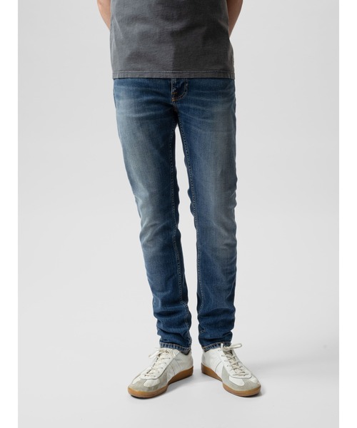 Nudie Jeans（ヌーディージーンズ）の「Nudie Jeans/ヌーディージーンズ Lean Dean / スリムテーパードジーンズ / Blue Dawn（デニムパンツ・メンズ・ライトブルー・28/29/30/31/32/33/34）」の3枚目の写真