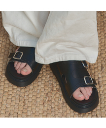 SHOEHI（シューハイ）の「Maya Belt Strap Punching Sandals (5 Colors)_S0525（サンダル・レディース）」