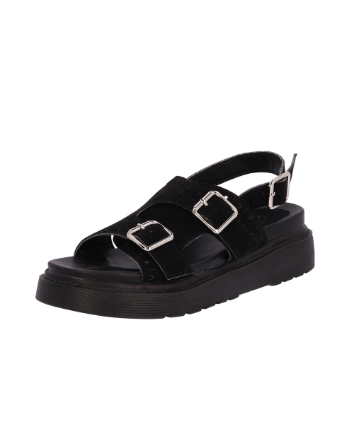 SHOEHI(シューハイ)の「マヤベルトストラップパンチングサンダル(5Colors)_S0525(サンダル・レディース・ホワイト/ブラック/シルバー/ブラック系その他・22.5cm/23cm/23.5cm/24cm/24.5cm/25cm)」の12枚目の写真