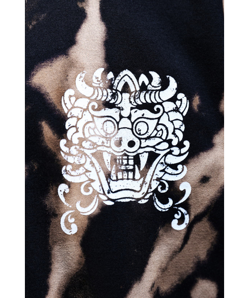 KIRTIMUKHA（キールティムカ）の「プリンティングスピンブリーチ半袖Tシャツブラック（Tシャツ/カットソー・メンズ・その他・2/3）」の4枚目の写真