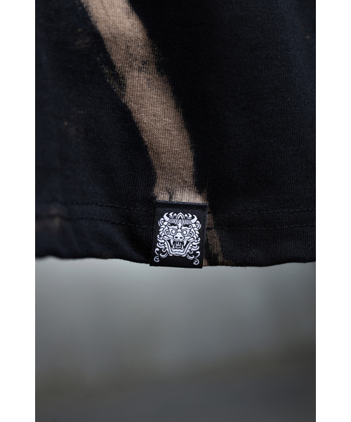 KIRTIMUKHA（キールティムカ）の「プリンティングスピンブリーチ半袖Tシャツブラック（Tシャツ/カットソー・メンズ・その他・2/3）」の5枚目の写真