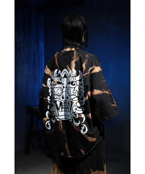 KIRTIMUKHA（キールティムカ）の「プリンティングスピンブリーチ半袖Tシャツブラック（Tシャツ/カットソー・メンズ・その他・2/3）」の12枚目の写真