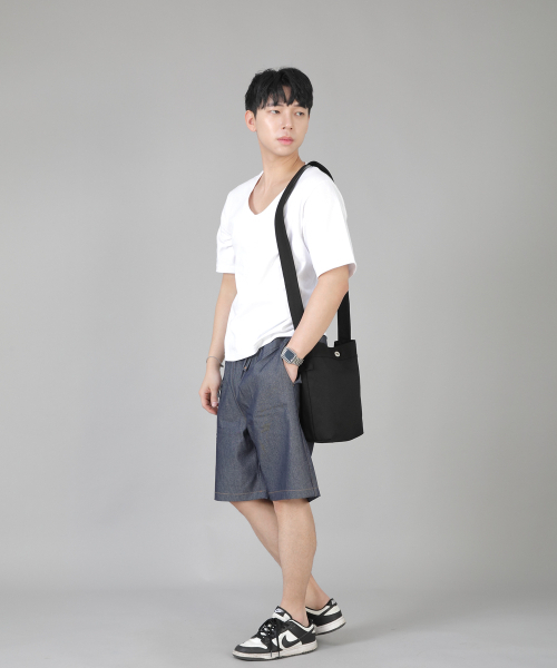 SAINTCREW(セントクルー)の「ミニマルミニクロスバッグMMC-129ブラックブラック(メッセンジャーバッグ・メンズ・その他・フリー)」の7枚目の写真