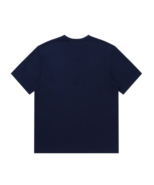 SOLEW(ソル)の「フラワーグラフィック半袖Tシャツ_ネイビー(Tシャツ/カットソー・メンズ・その他・SMALL/MEDIUM/LARGE/X-LARGE/X-SMALL)」の2枚目の写真