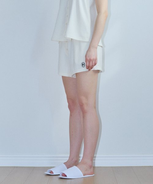 MARROT(マロット)の「パジャマショートパンツ_クリーム(その他パンツ・レディース・その他・FREE)」の1枚目の写真