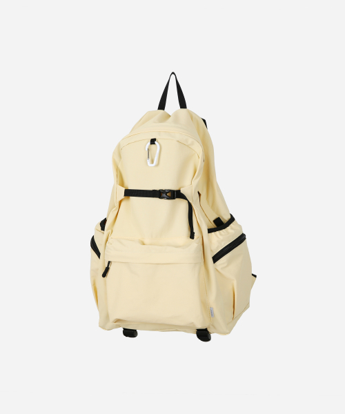 JENNER（ジェンナー）の「ライトリサイクルナイロンバックパック_ミディアム [パステルイエロー]（バックパック/リュック・レディース・その他・FREE）」の2枚目の写真