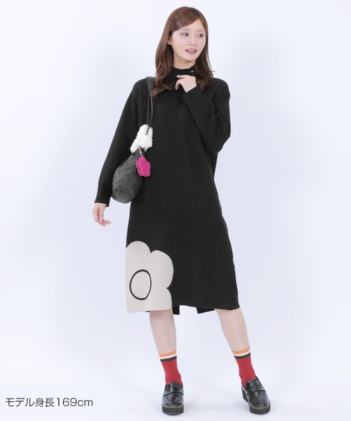 【NEW】マリークワント（MARY QUANT）/デイジーJQニット ワンピース デイジーJQニット ワンピース（ワンピース）｜MARY QUANT（マリー