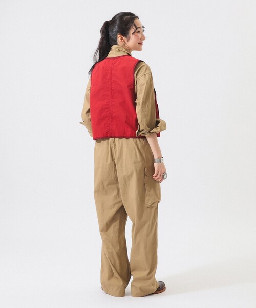 BEAMS BOY（ビームスボーイ）の「US NAVY クルー ベスト（ベスト・レディース・レッド/グリーン/ネイビー・1/2）」の5枚目の写真