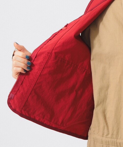 BEAMS BOY（ビームスボーイ）の「US NAVY クルー ベスト（ベスト・レディース・レッド/グリーン/ネイビー・1/2）」の7枚目の写真