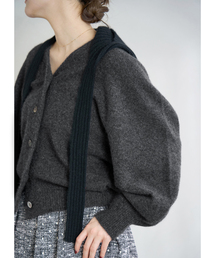 Vネック カシミヤ」に該当するレディースのカーディガン/ボレロ