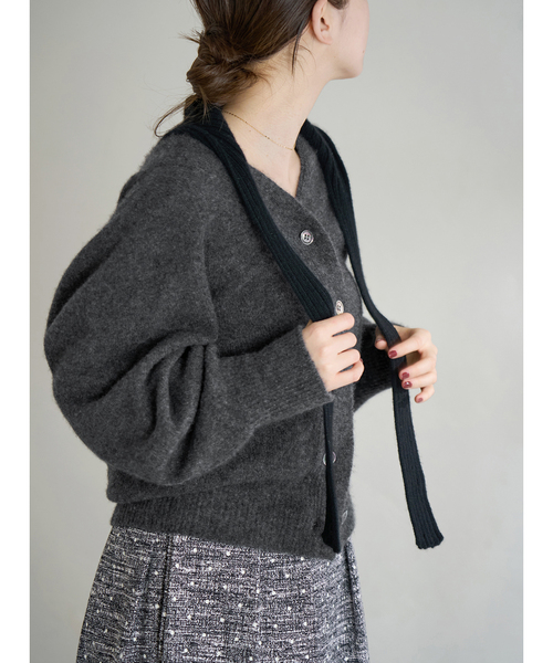 IENA（イエナ）の「ピュア カシミヤ ドルマンVネックカーディガン