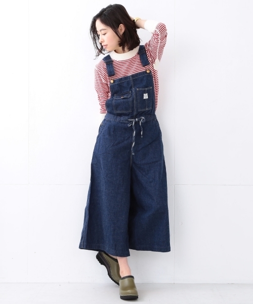 BEAMS BOY（ビームスボーイ）の「BEAMS BOY / 12ゲージ 5mm ボーダー クルー（ニット/セーター・レディース・ブラック/レッド/ネイビー・ONE SIZE）」の21枚目の写真